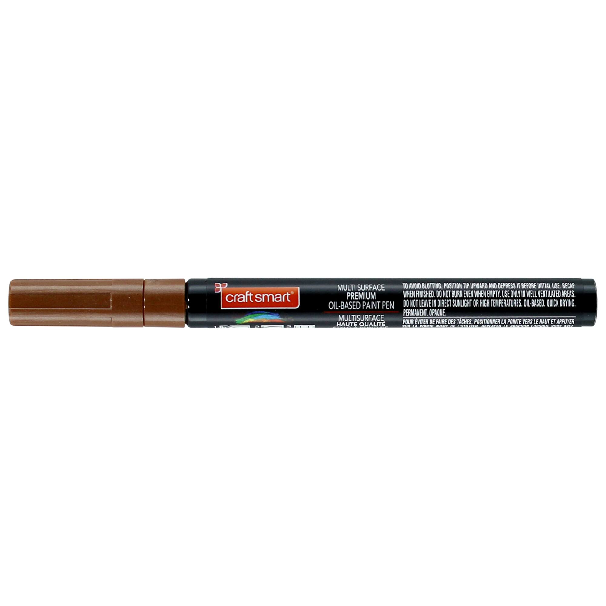 Metallic Fine Tip Multi-Surface Premium Oil-Based Paint Pen by Craft Smart